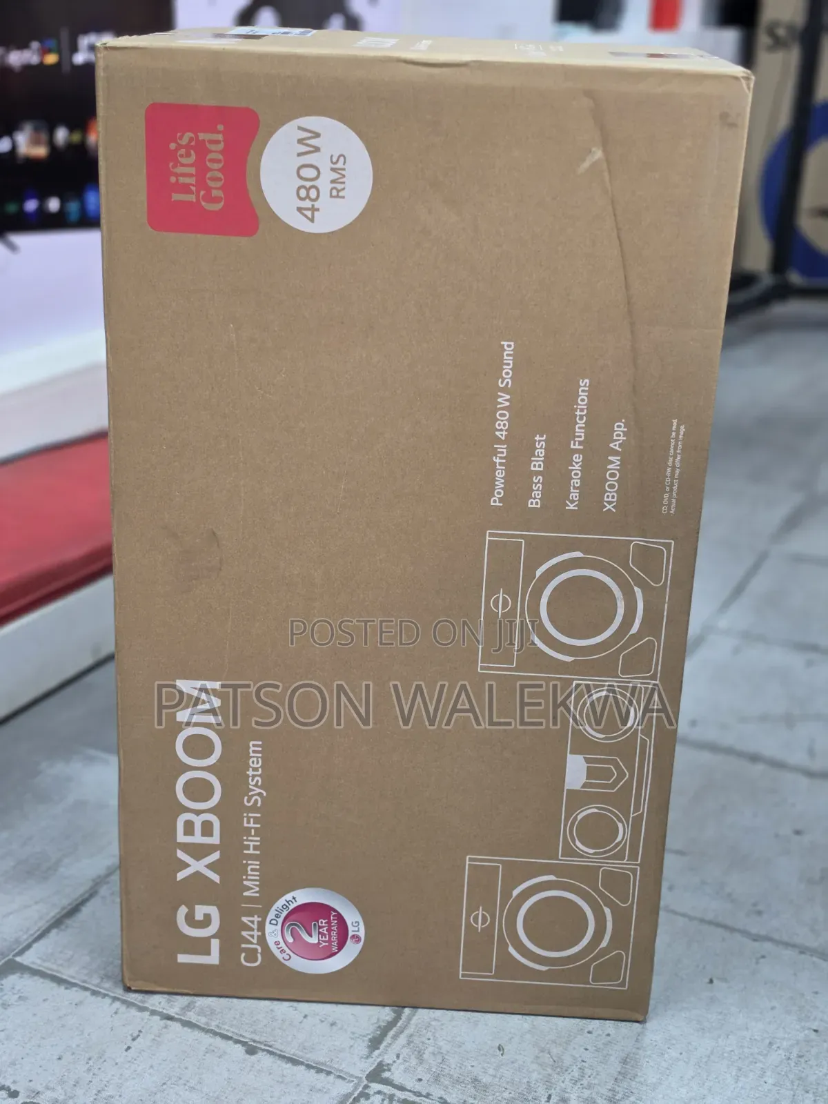 LG Cj44 Xboom 480w Hi-Fi Sound System