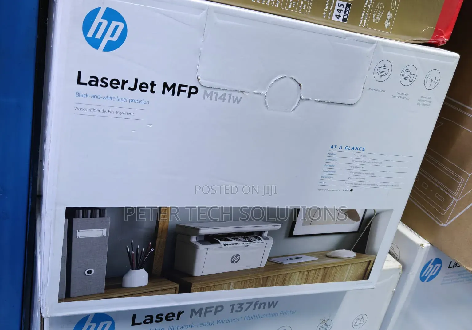 HP LaserJet Pro MFP M141w Is a Compact 3-in-1 Monochrome Laser Printer