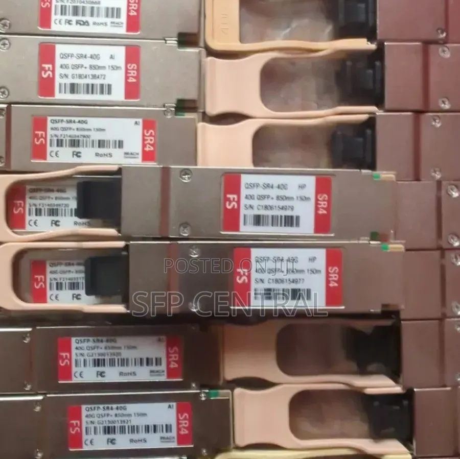 Fs QSFP-40g Sr4 850nm 150m for HP/Aruba Switches