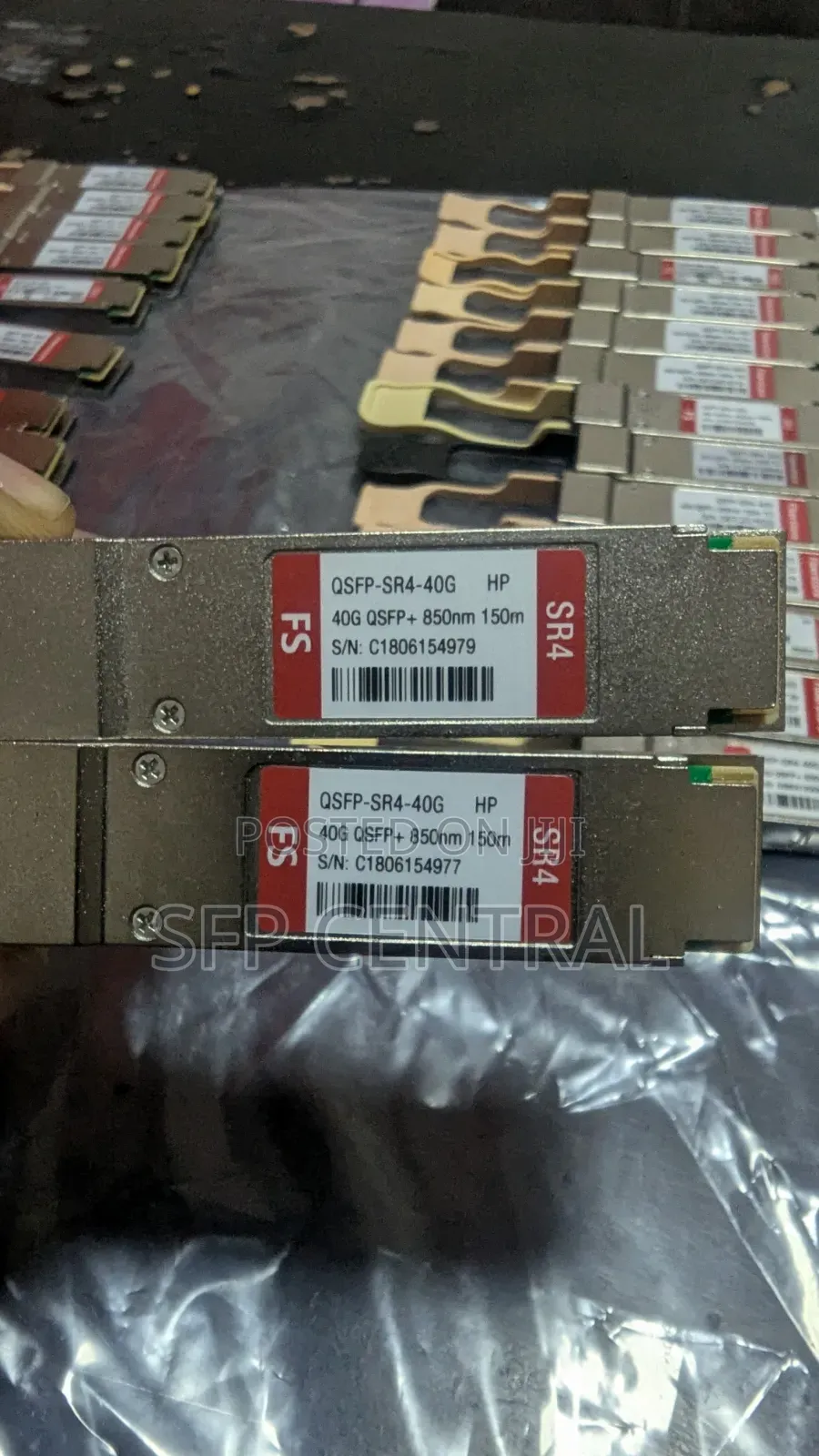 Fs QSFP-40g Sr4 850nm 150m for HP/Aruba Switches