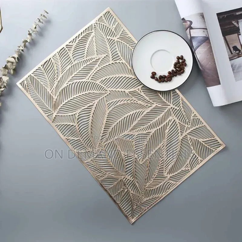 Tablemats Nordic Rectangle Leaf