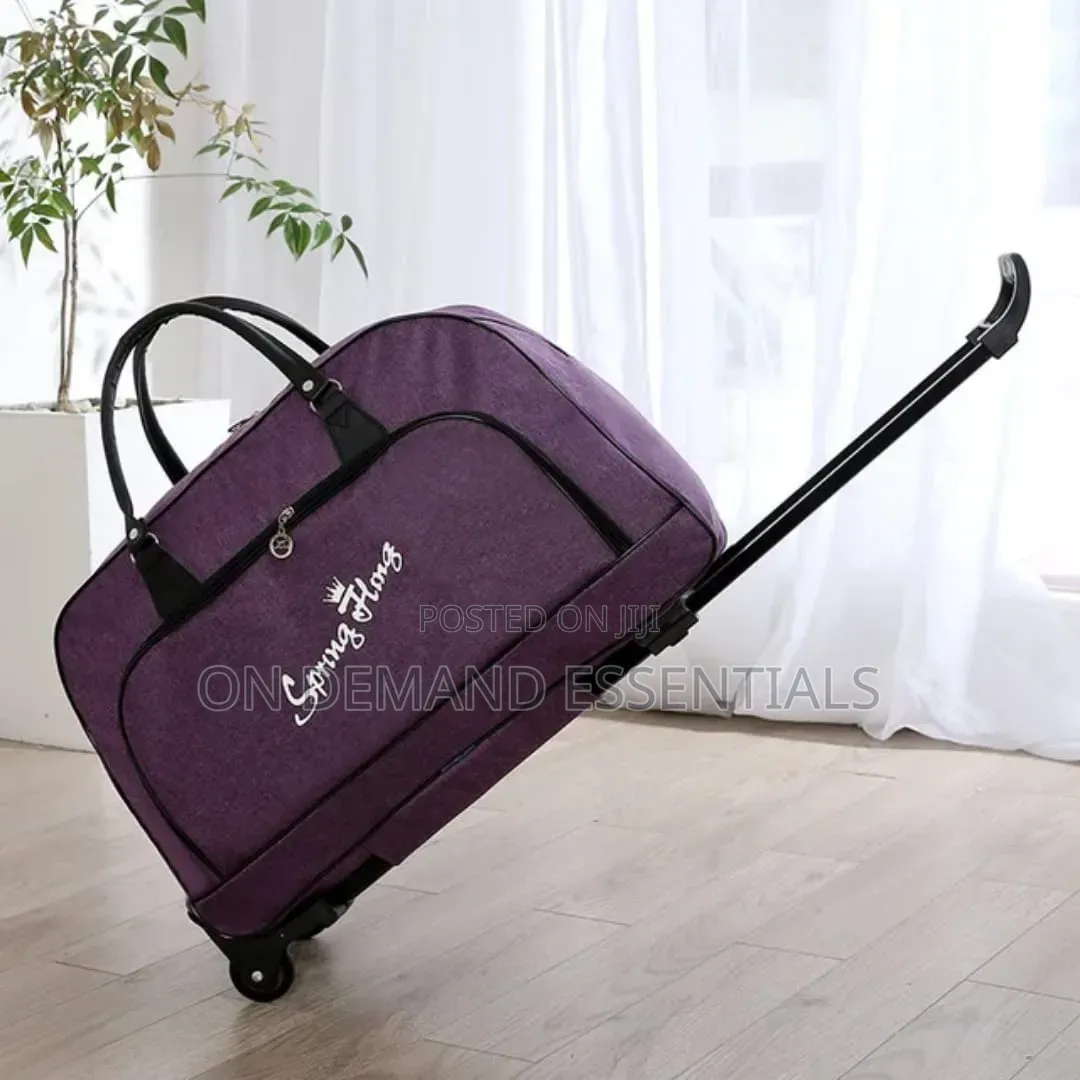 Sleek Gen Z Style Duffle Trolley Bags