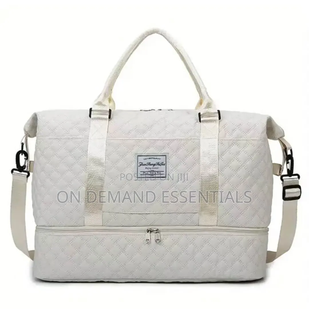 2in1 Compartment Duffle Bags Shoe Bottom Compartment