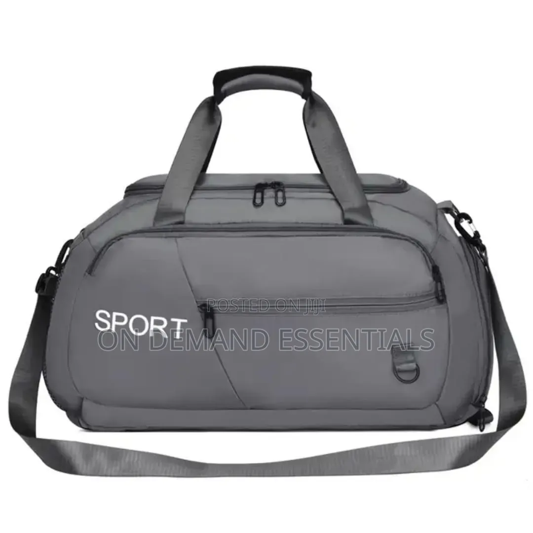 Sports Duffle Bag With Shoe Compartment