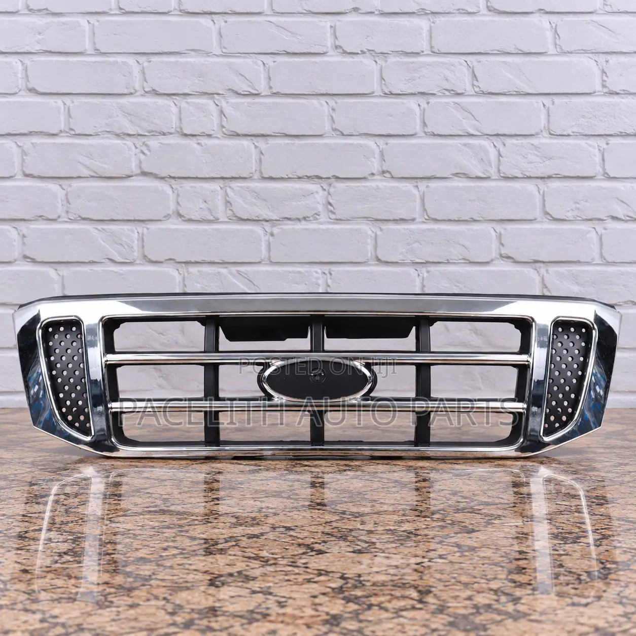 FPI Front Grille Ford Ranger 2002/2003 Chrome Black