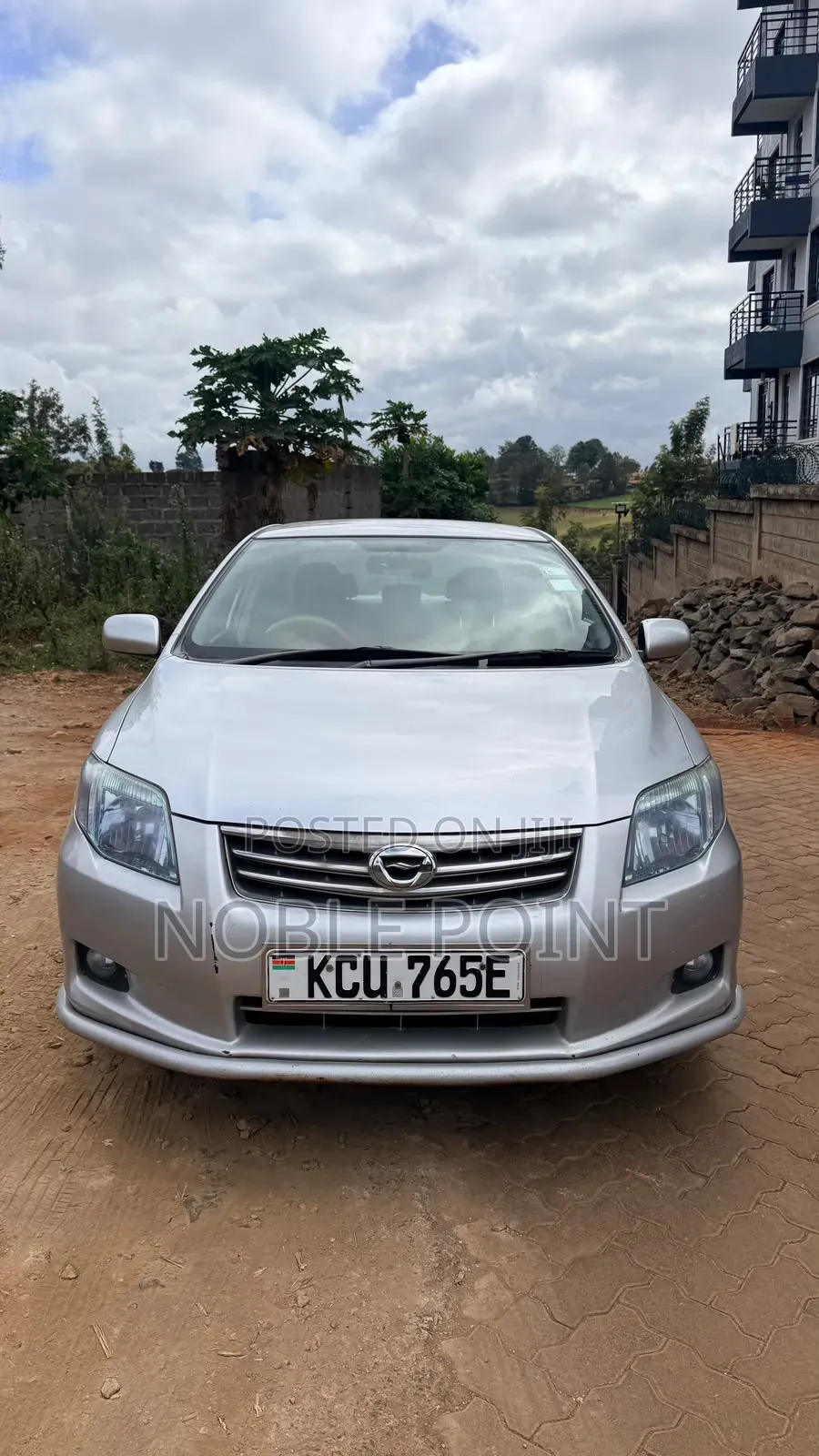 Toyota Axio 2012 Silver