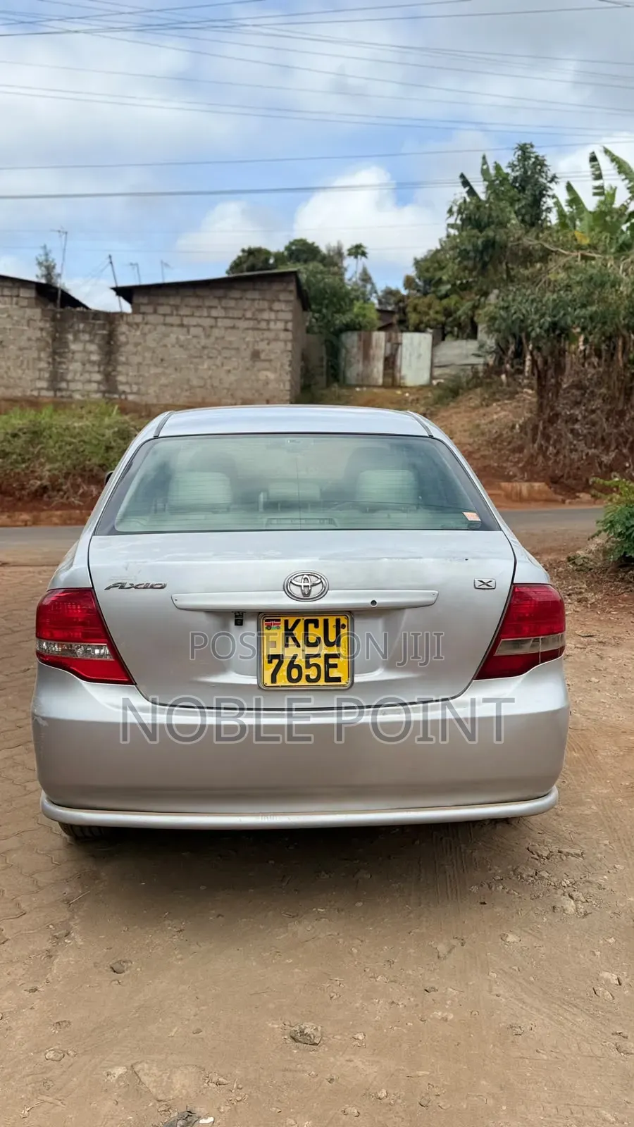 Toyota Axio 2012 Silver