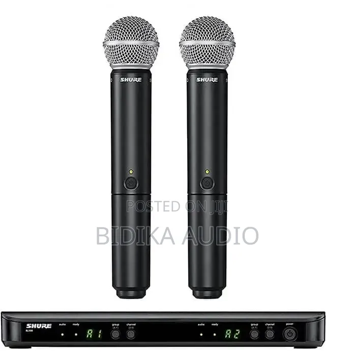 Shure BLX288/SM58 Dual-Channel Wireless Handheld Microphones