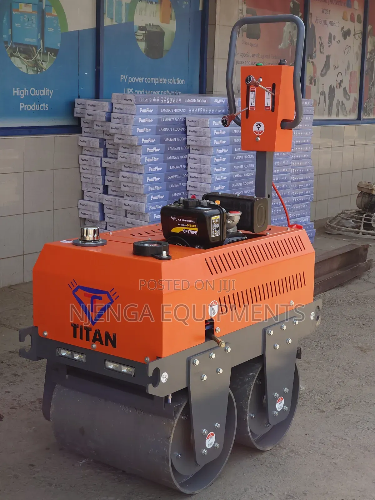 Titan Double Drum Roller 2.4tonnes