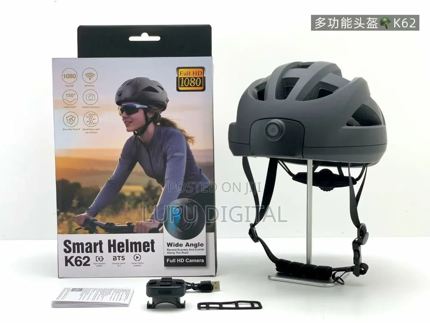 K62 Bike Helmet With Camera