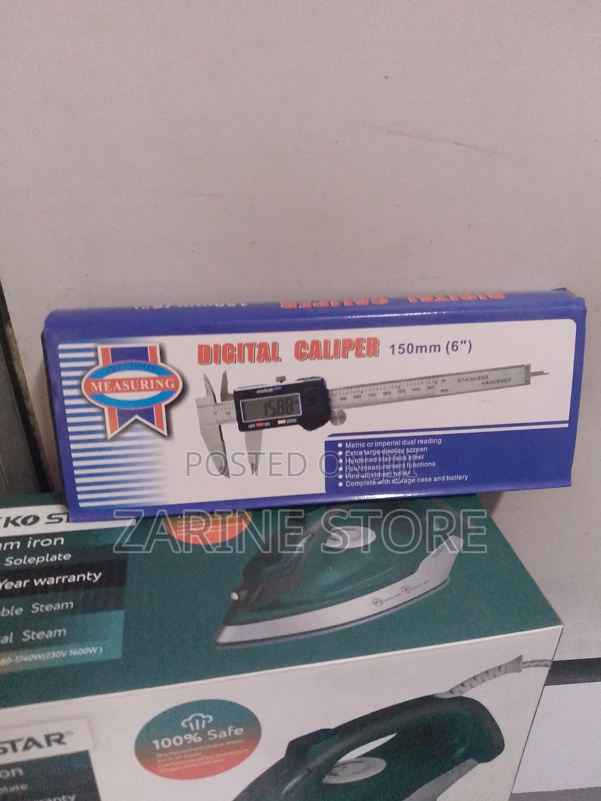 Stainless Steel Digital Vannier Calliper 6"