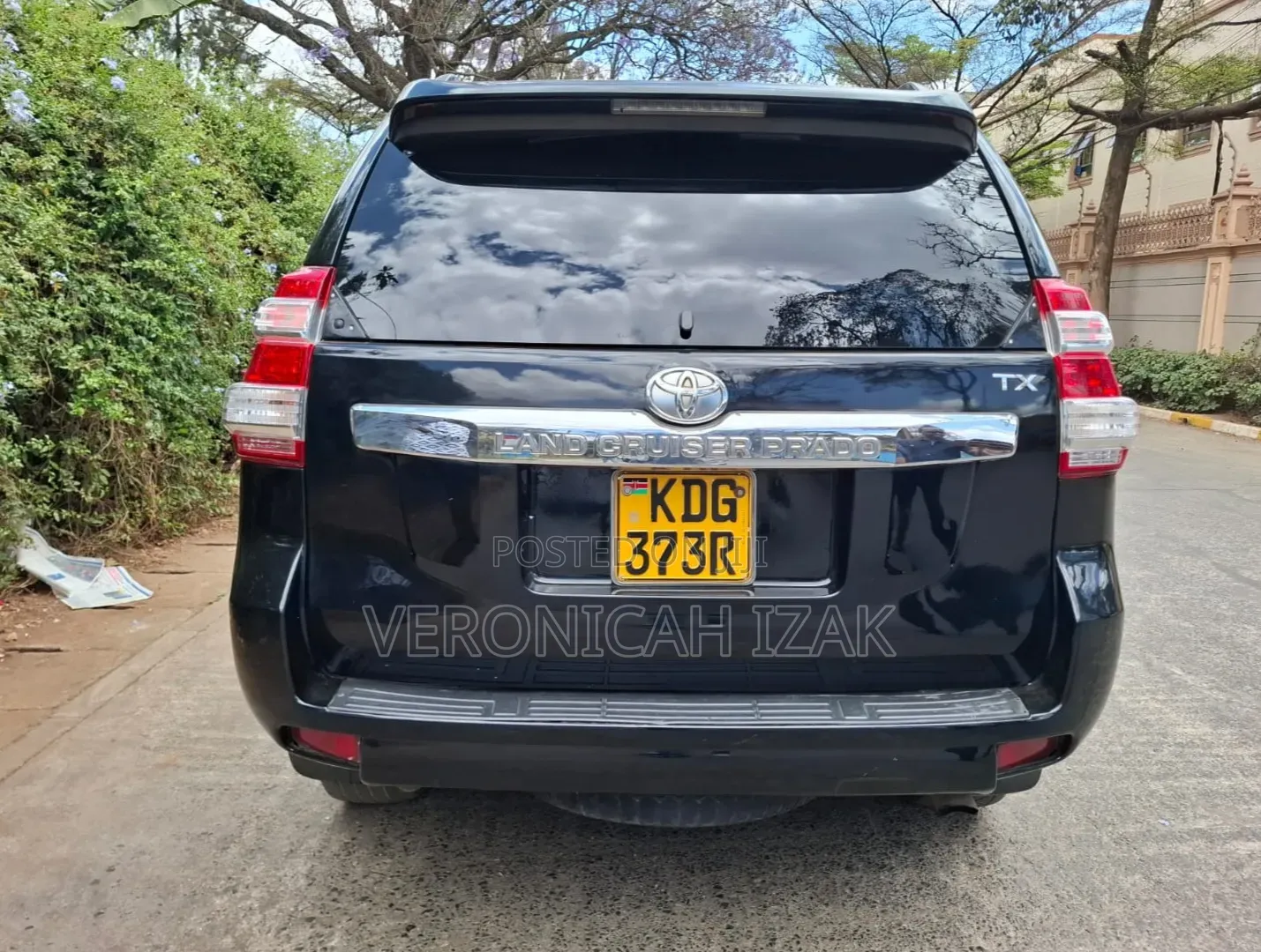 Toyota Land Cruiser Prado 2015 Black