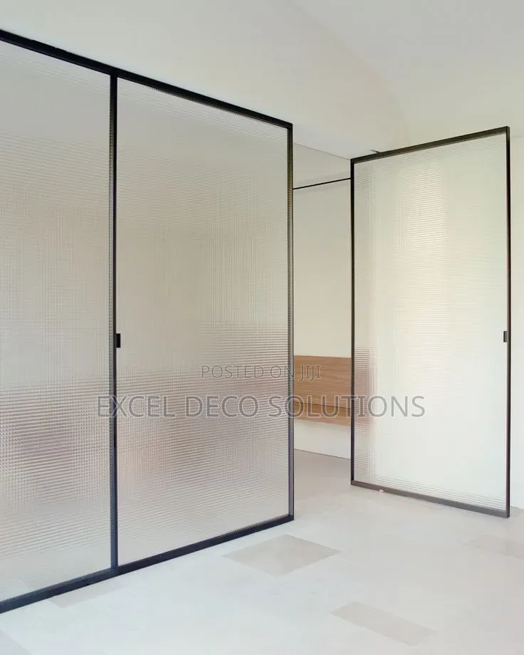 Frosted Privacy Film for Office Partitions