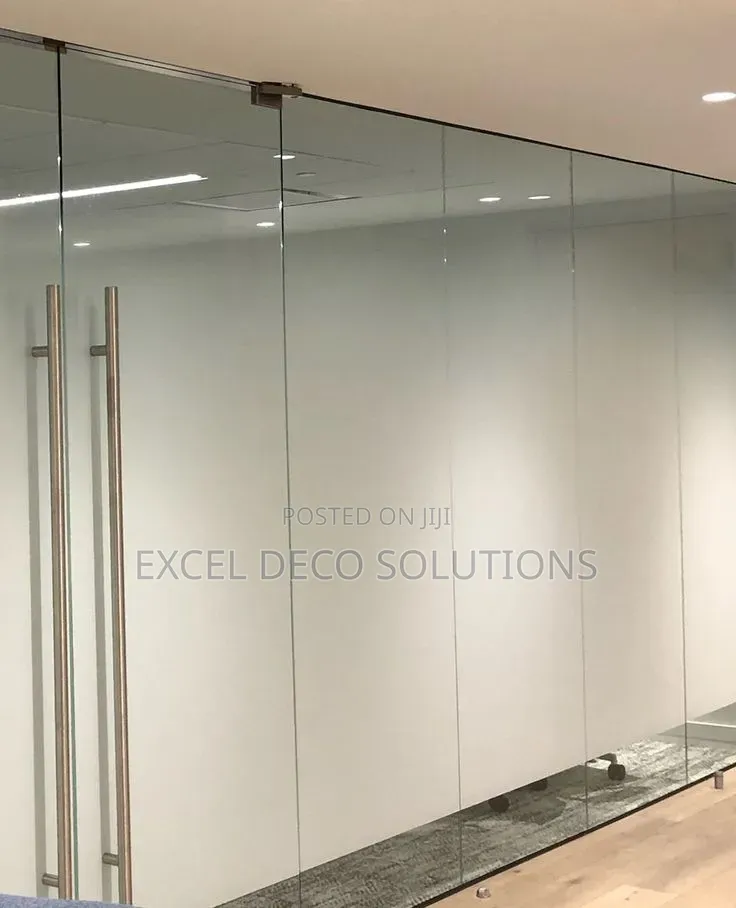 Frosted Privacy Film for Clean Modern Glass Finish
