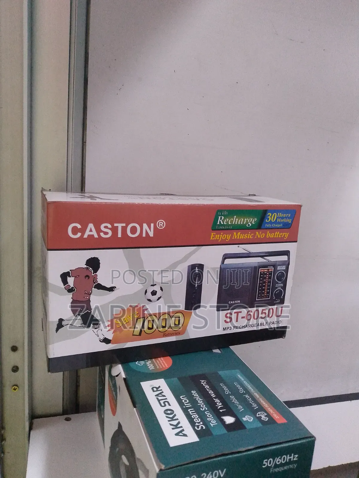 Caston ST-6050U Rechargeable Radio With FM