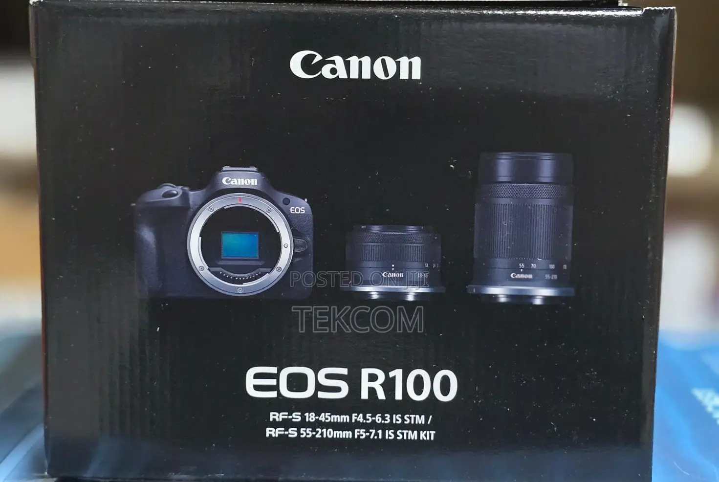 Canon Eos R100 Mirrorless Camera With 18-45mm Lens