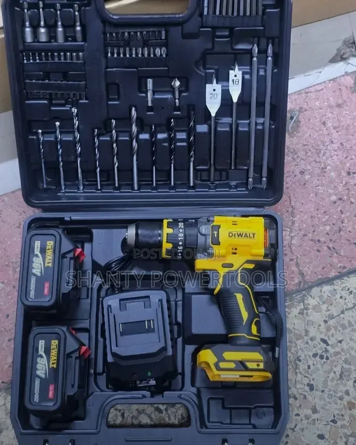 Cordless Dewalt Brushless Drill Set
