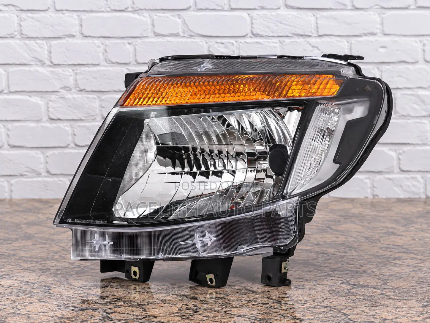 Casp Head Lamp / Light Ford Ranger T6 2012/2013/2014 Smoked