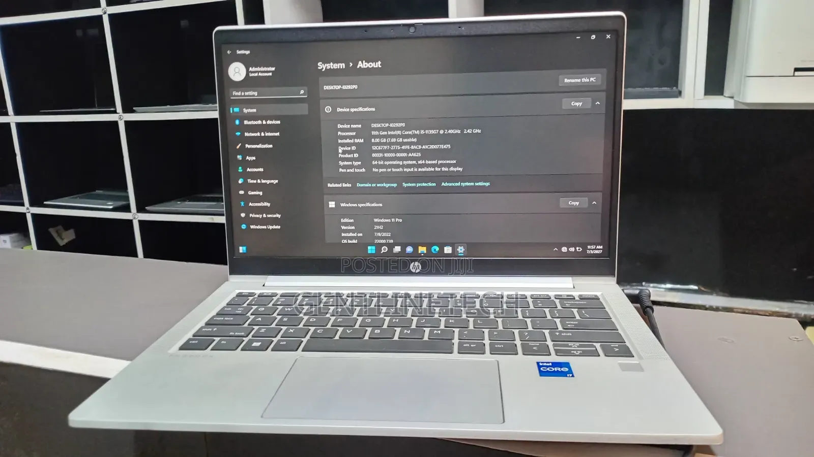 Laptop HP ProBook 430 G8 8GB Intel Core i5 SSD 1T