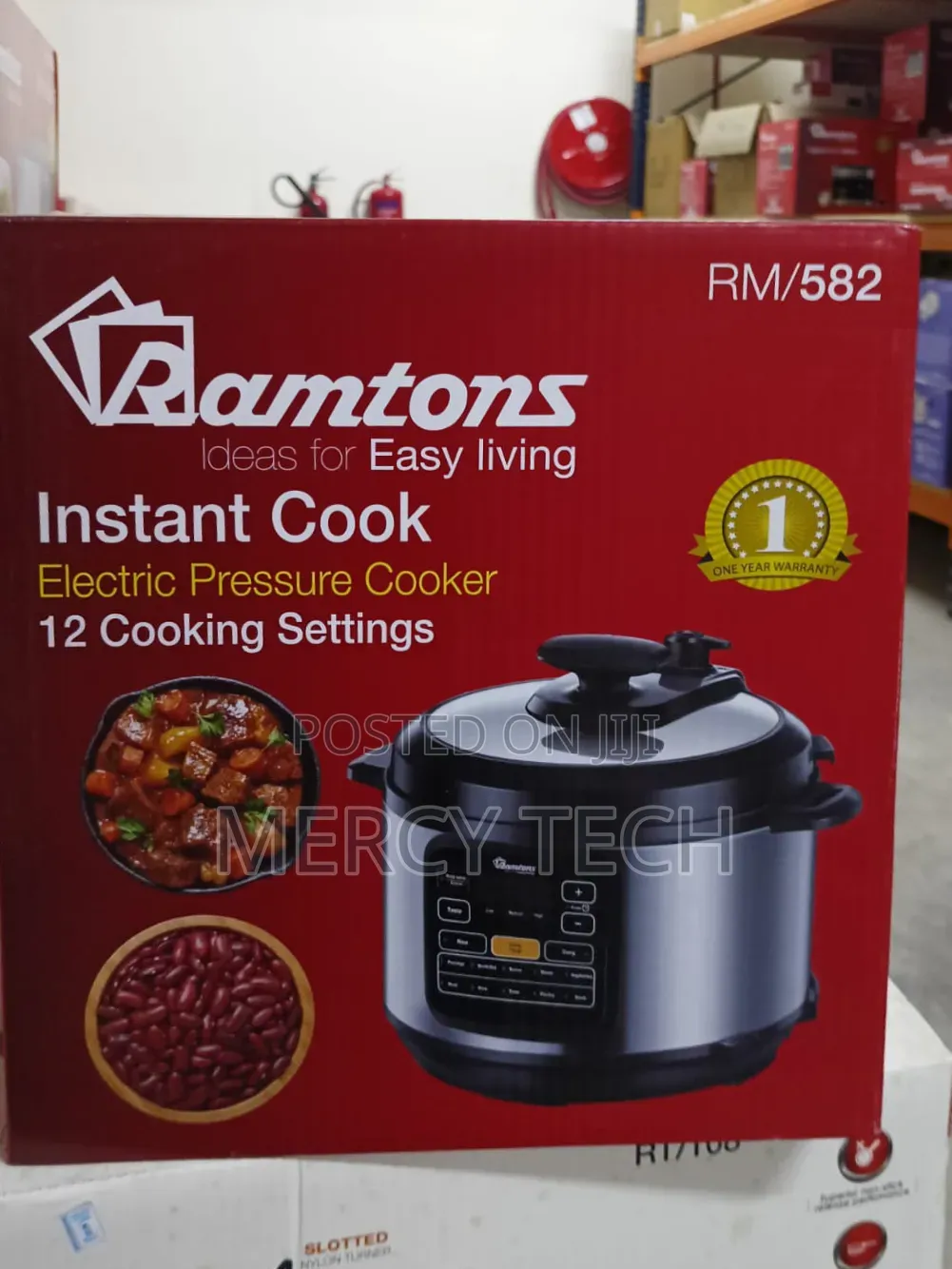 Ramtons 6L Electric Pressure Cooker