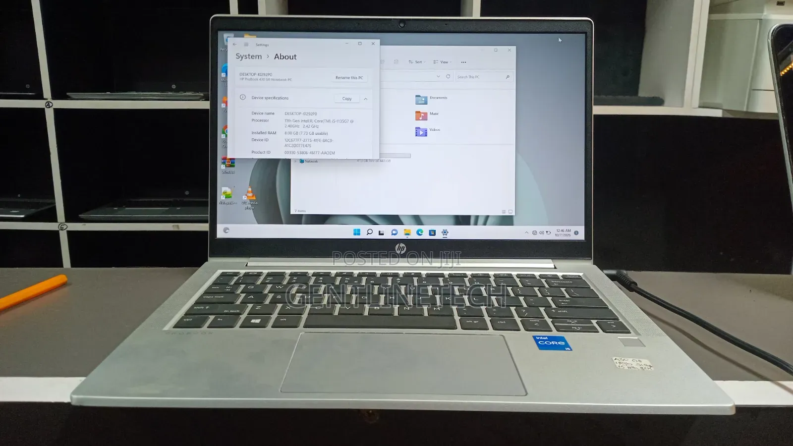 Laptop HP ProBook 430 G8 8GB Intel Core i5 SSD 512GB