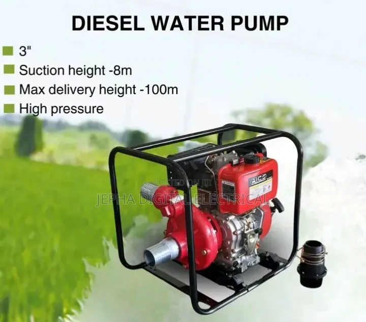 3" Aico 16hp High Pressure Water Pump Machine 100m