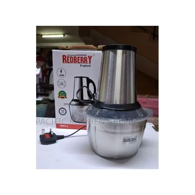Redberry 2 Litres Quality Stainless Steel Electric Multipurpose