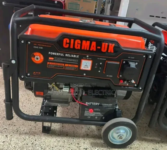 Powerful Cigma Uk Gasoline Generator