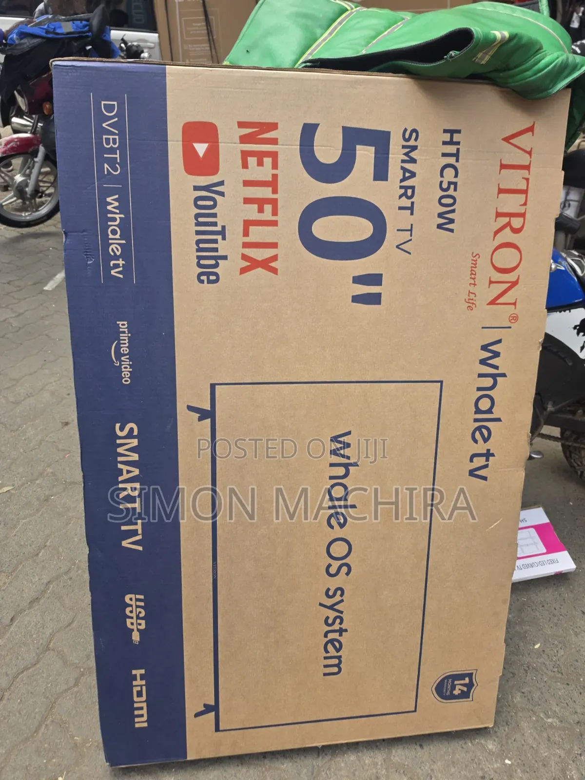 Vitron 43 Inch Smart TV WHALE OS