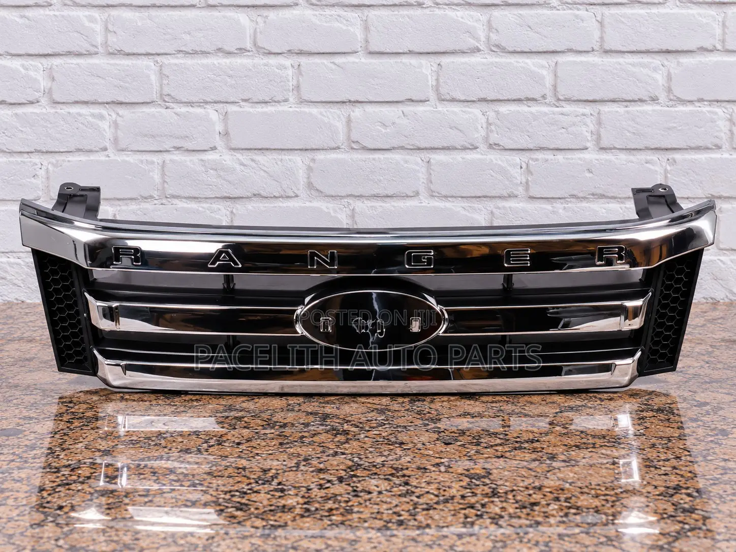 FPI Grille Ford Ranger T6 2012/2013/2014 Chrome-Black