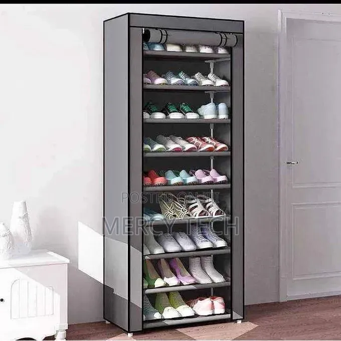 10-Layer Free Standing Shoe Rack