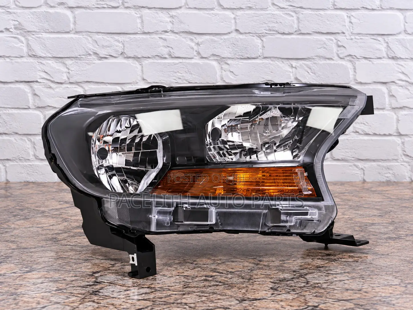 Casp Head Lamp / Light Ford Ranger T/2017/2018 Smoked