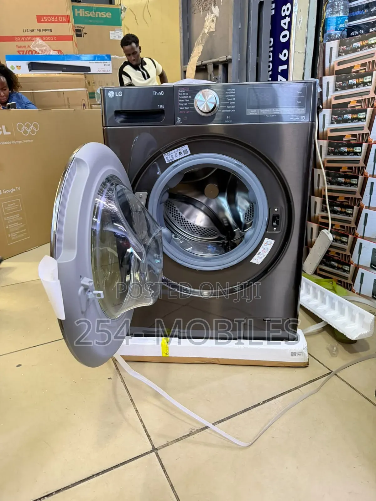 LG 12Kg Washing Machine | TurboWashTM360 | AI DDTM | Steam+TM