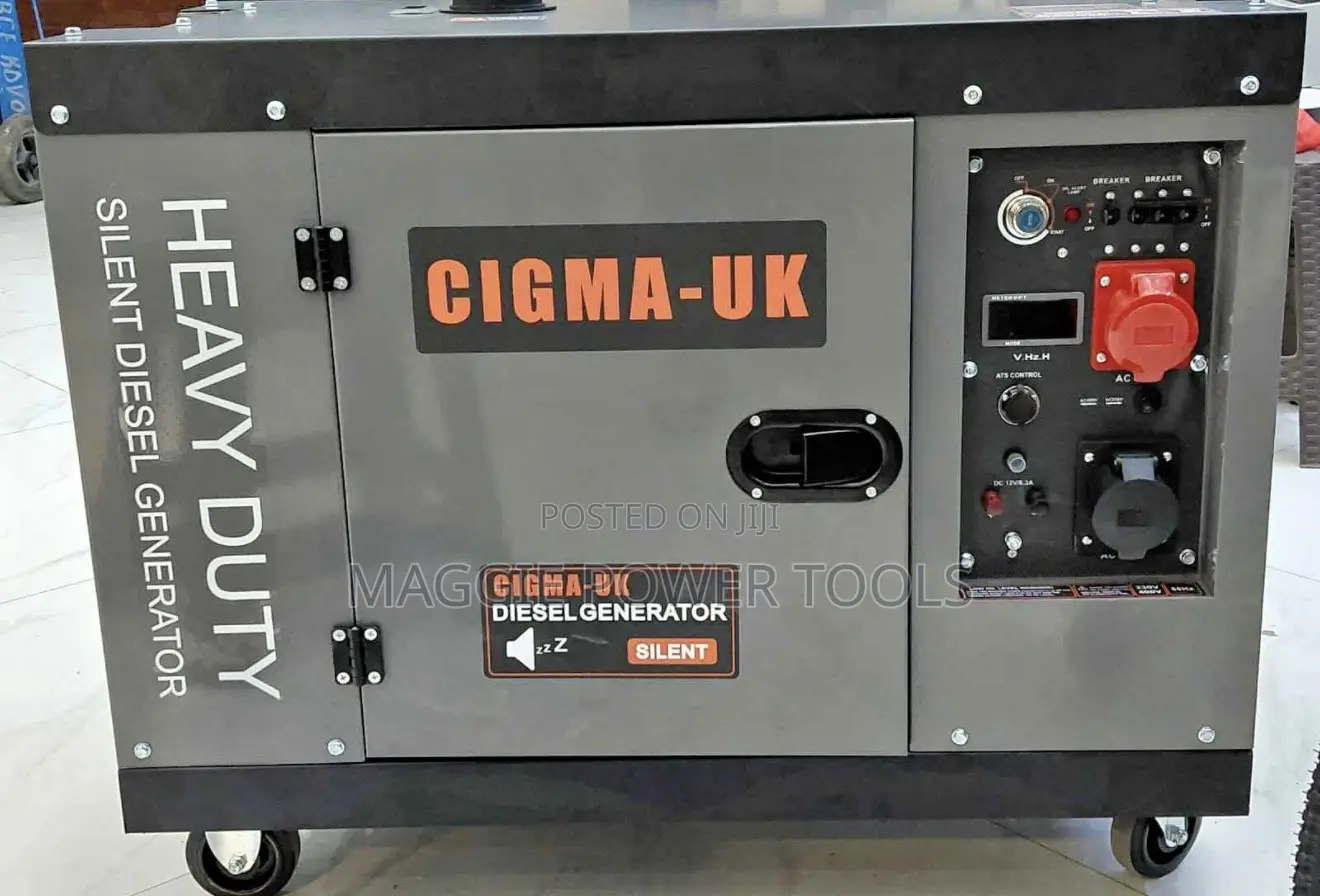 Cigma UK Heavy Duty Silent Diesel Generator/ 10kva Diesel Generator