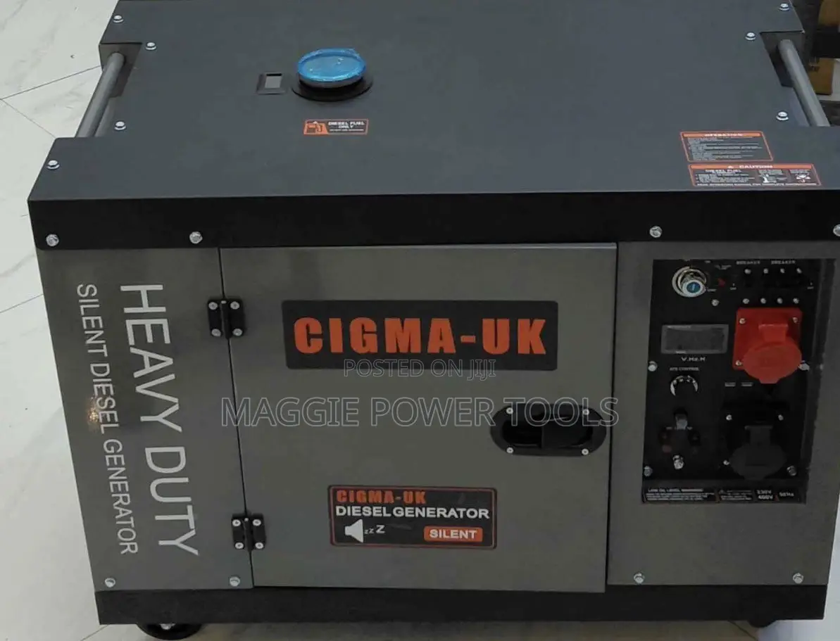 Cigma UK Heavy Duty Silent Diesel Generator/ 10kva Diesel Generator