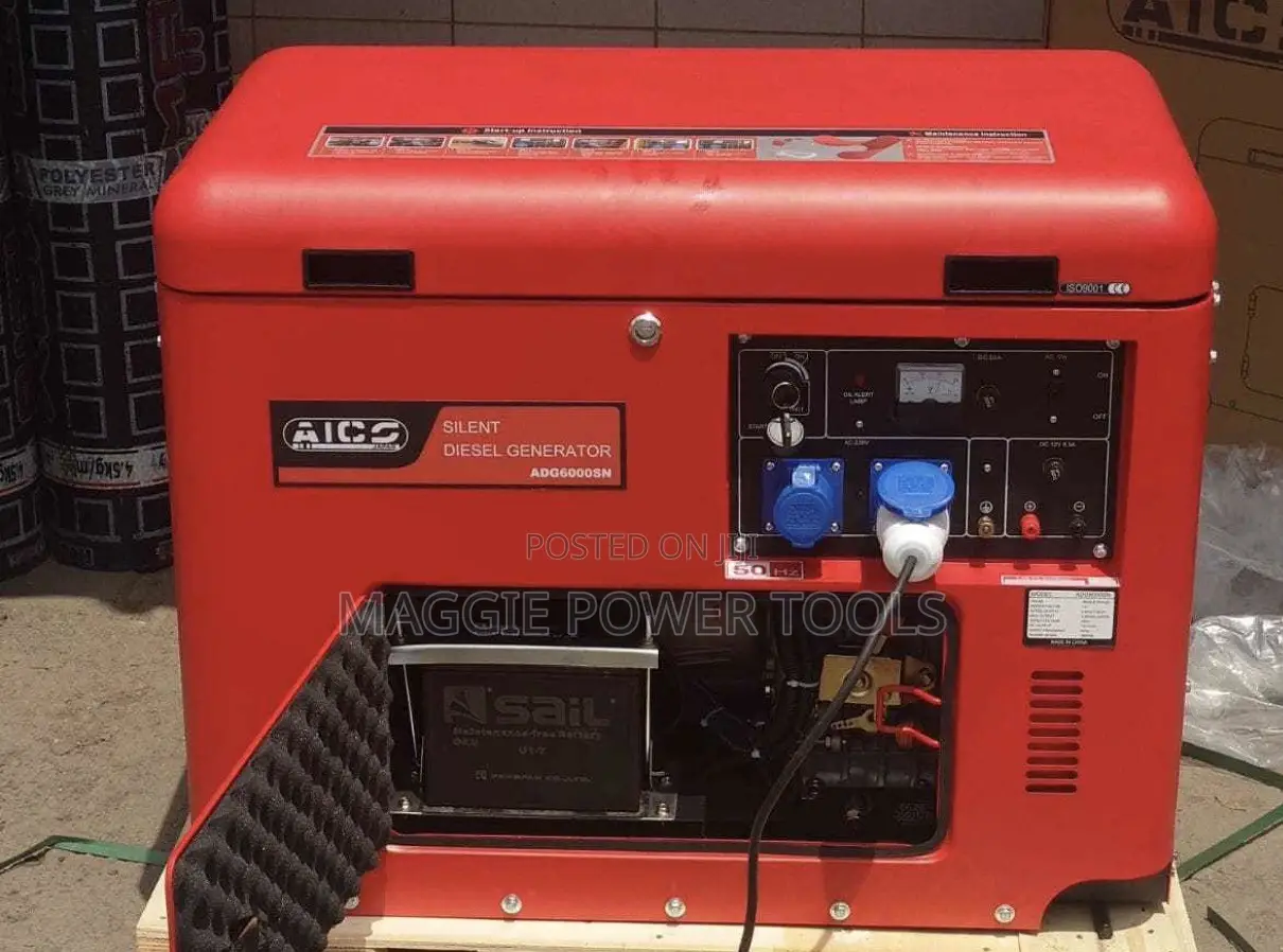Aico Japan Silent Diesel Generator Model ADG6000SN
