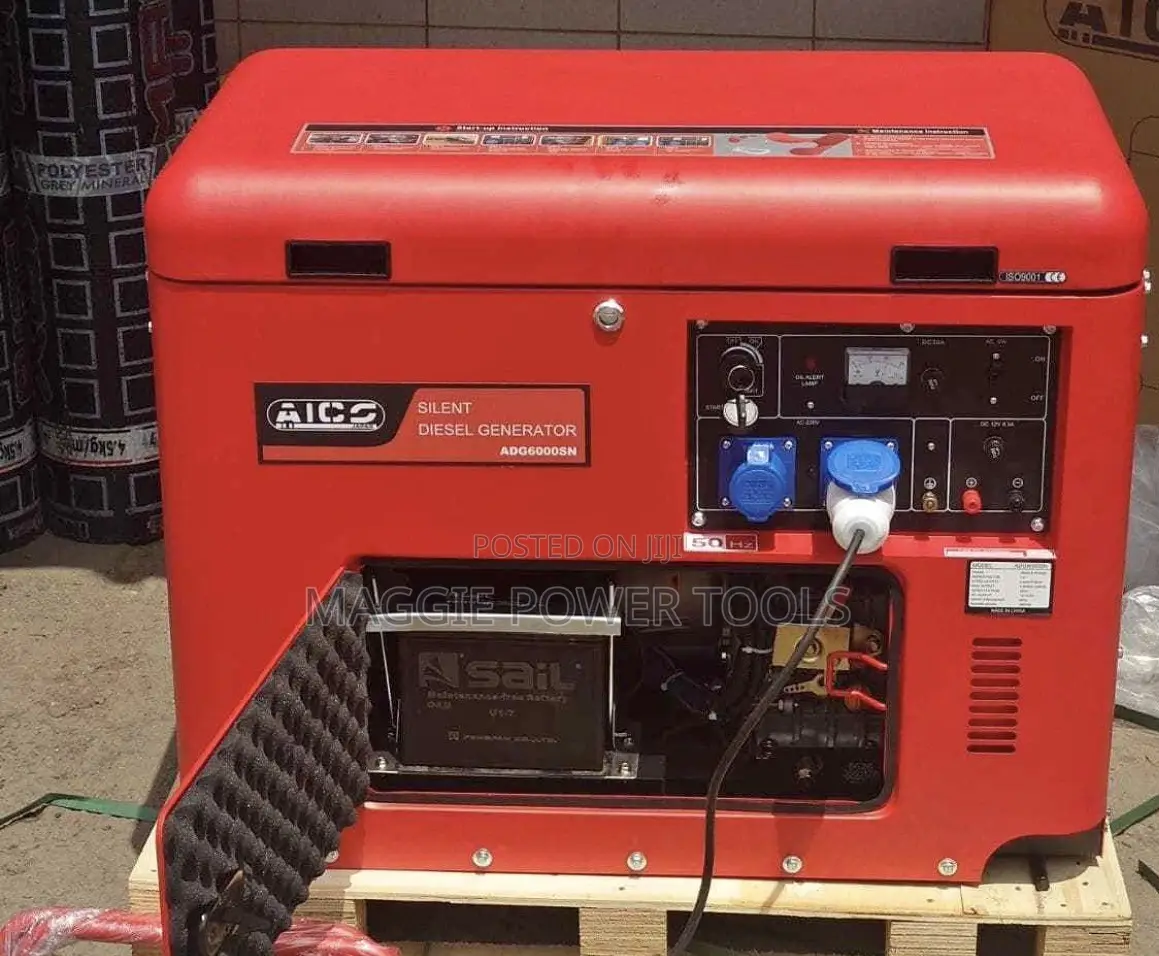 Aico Japan Silent Diesel Generator Model ADG6000SN