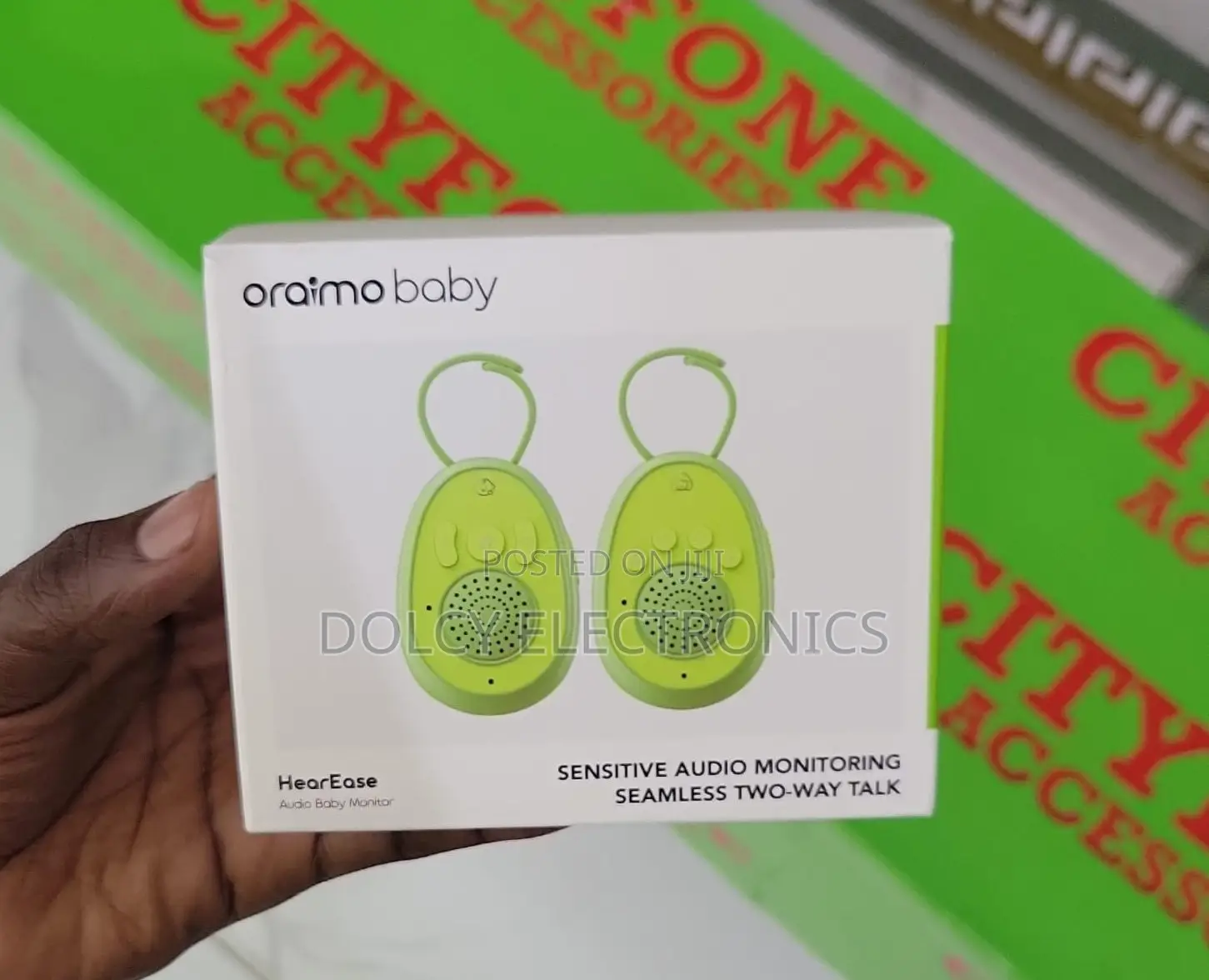 Oraimo HearEase OBC-281A 300M Audio Baby Monitor