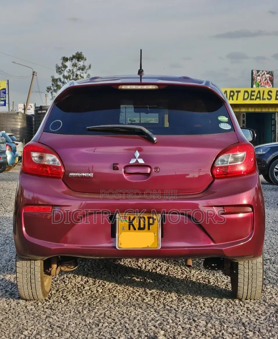 Mitsubishi Mirage 2017 Red