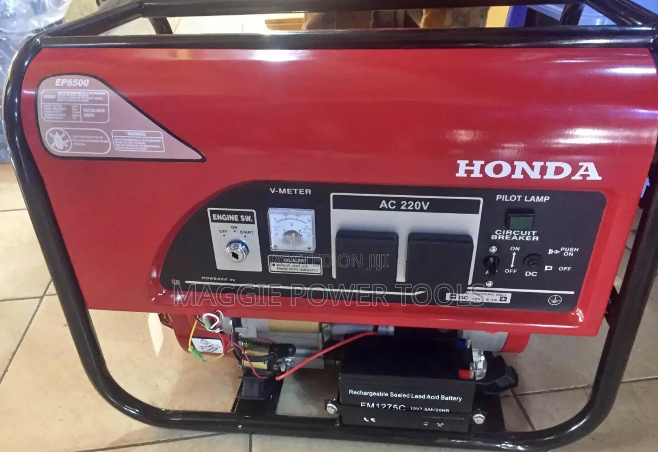 6.5kva Honda Keystart Generator / New Powerful Honda Generator Machine