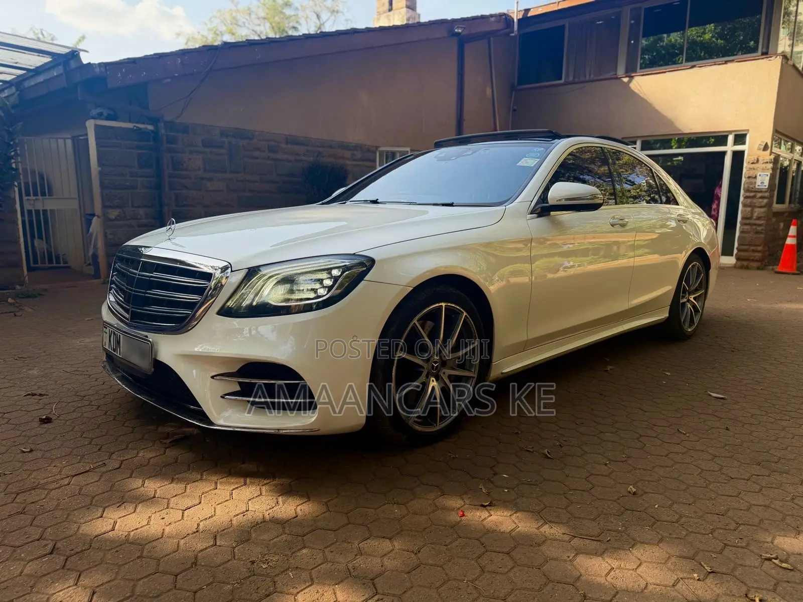 Mercedes-Benz S-Class S 400 d (W222) 2018 White