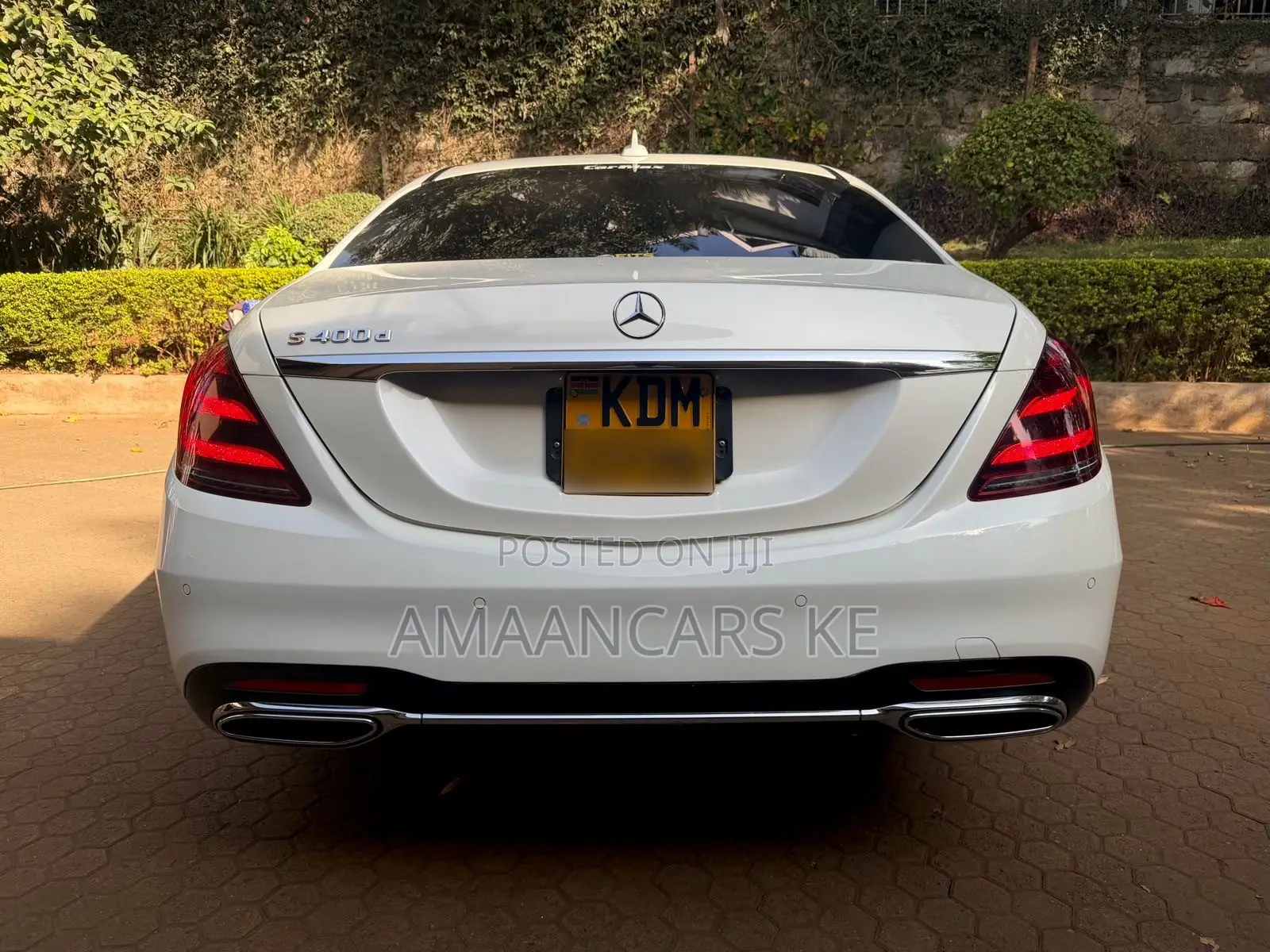 Mercedes-Benz S-Class S 400 d (W222) 2018 White