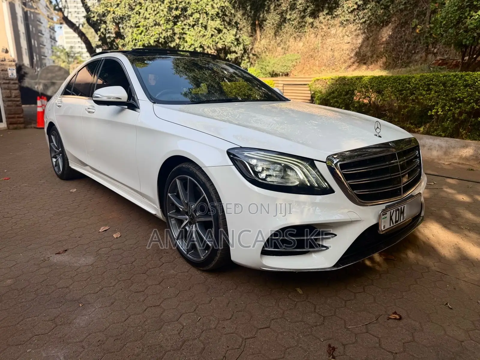 Mercedes-Benz S-Class S 400 d (W222) 2018 White