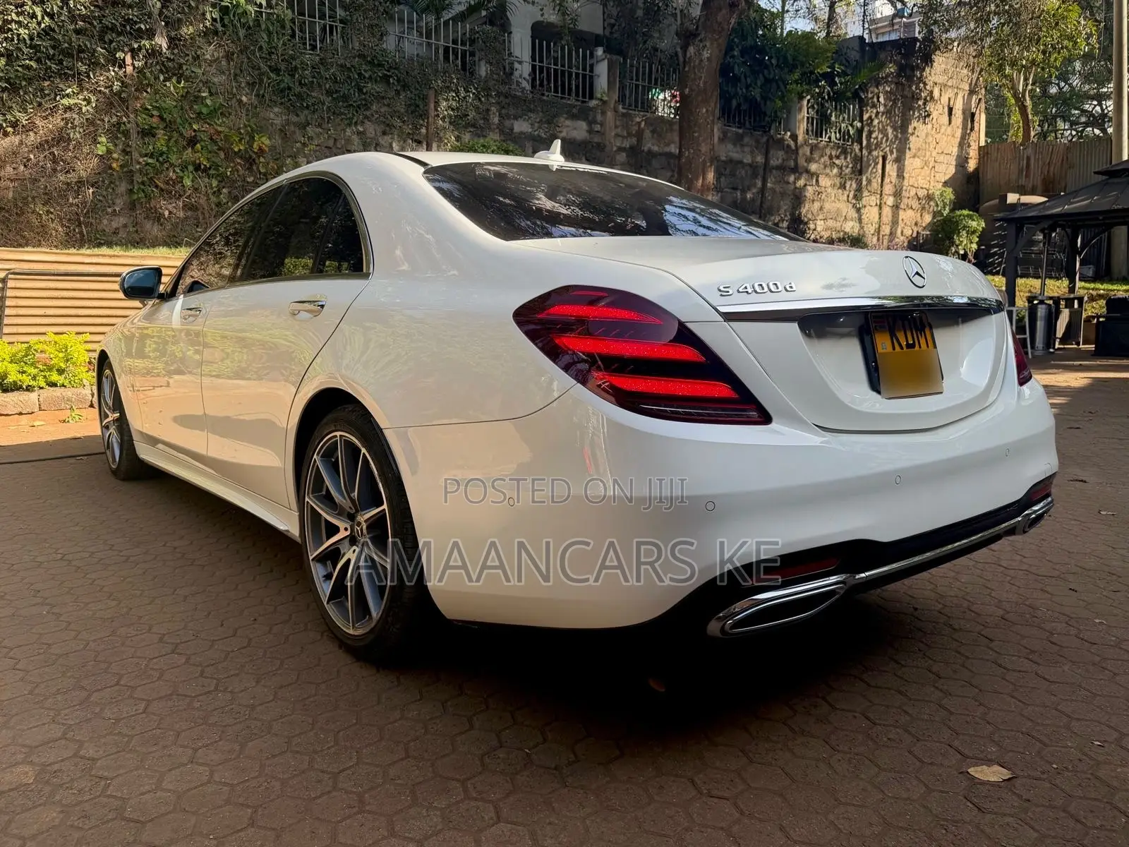 Mercedes-Benz S-Class S 400 d (W222) 2018 White