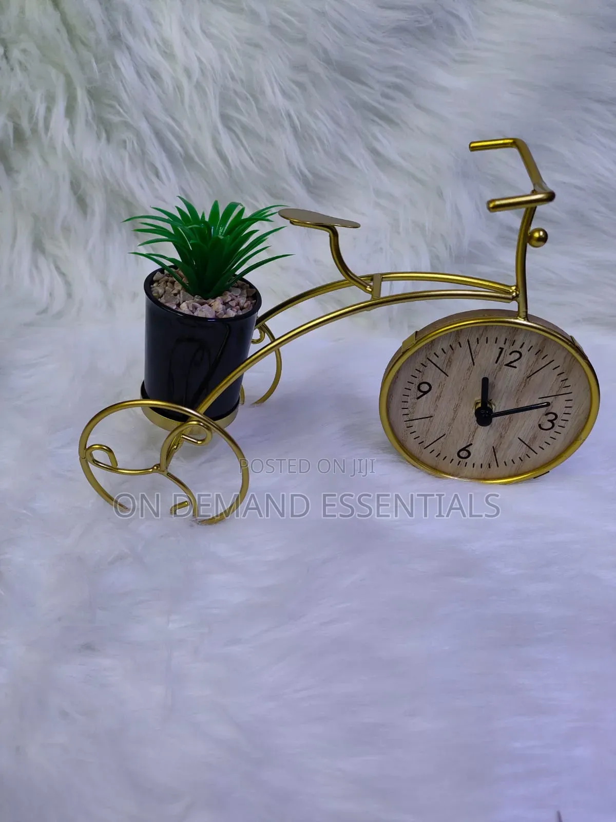 Bike Decor With Clock