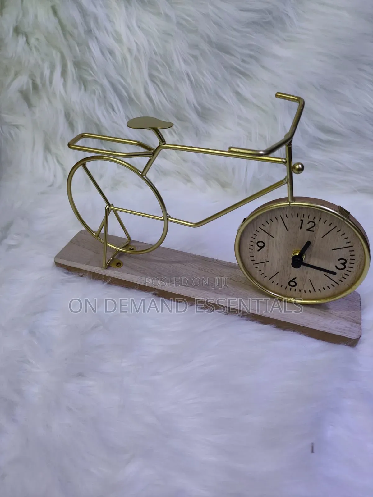 Bike Decor With Clock