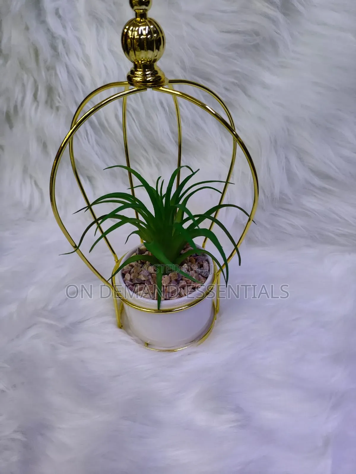 Big Succulent Wire Decor