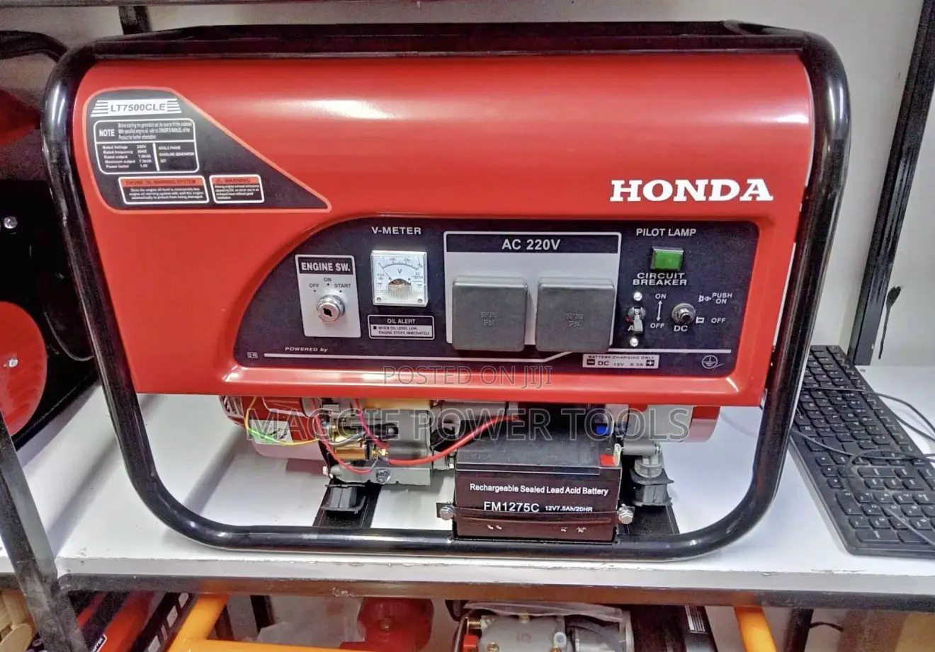 Honda 6.5kva Petrol Generator/Powerful Gasoline Honda Generator 6.5kv
