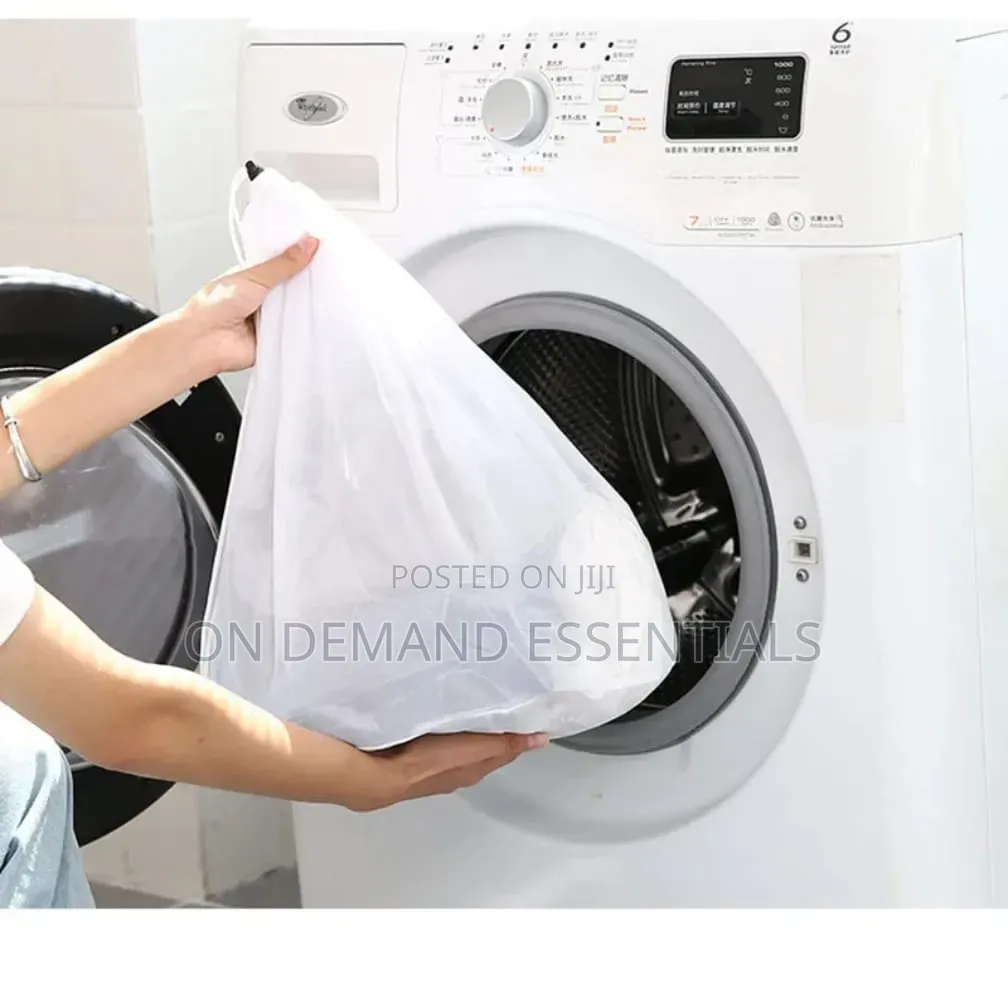 3pcs Laundry Rope Mesh Bag