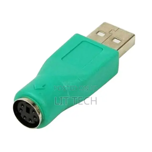 1 Piece USB Male to PS2 Female Adapter Converter Connector